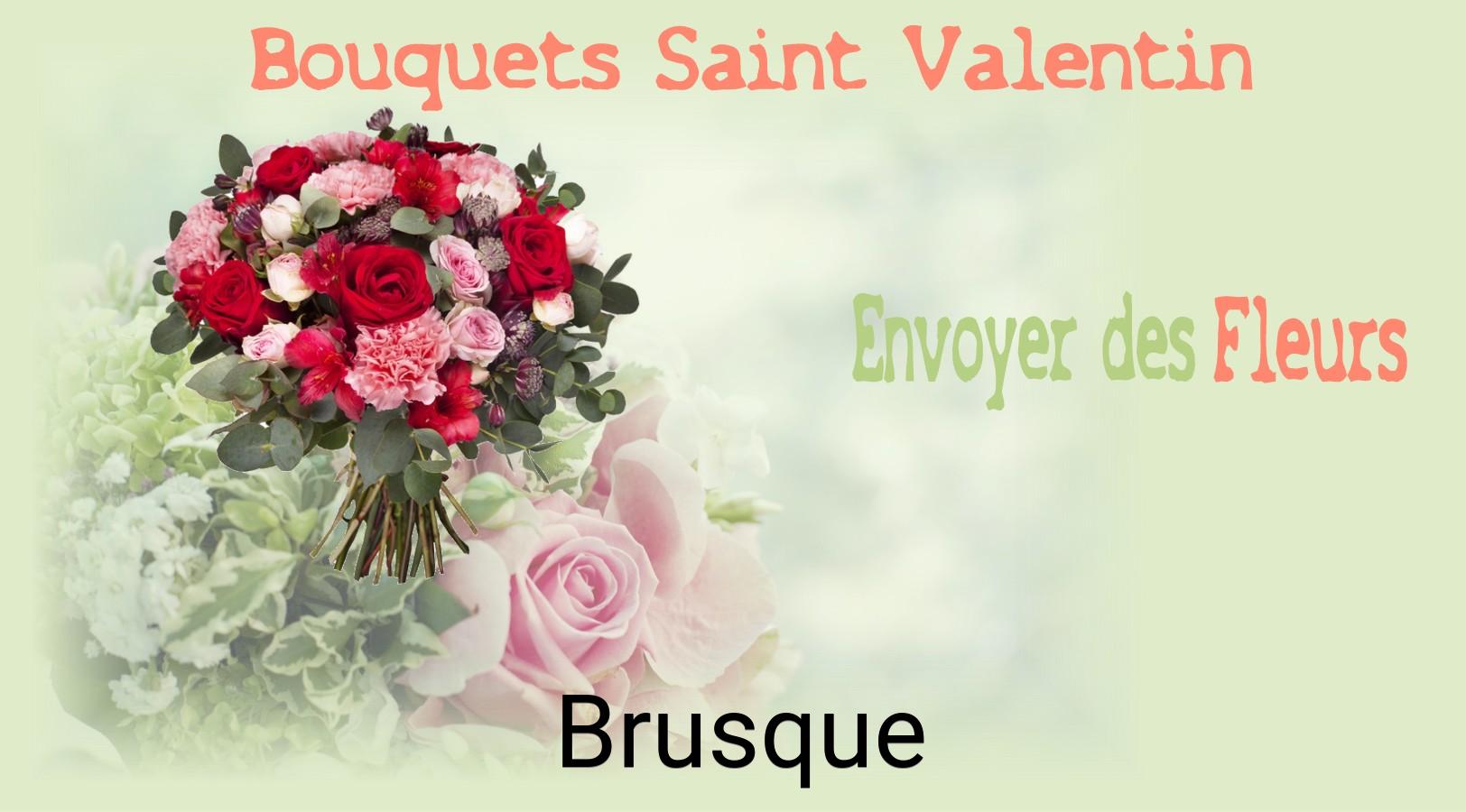 Roses de Saint-Valentin livrées à Brusque